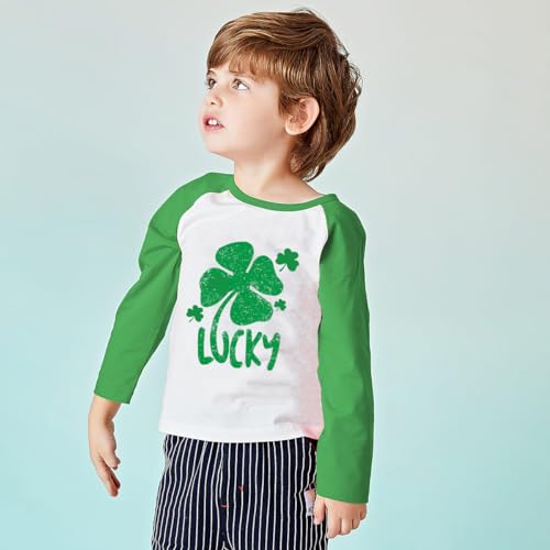 CM-Kid Kids st. Patricks Day Shirt Girls Boys Cute Print Long Sleeve T-Shirt Toddler Saint Patricks Day Outfits2