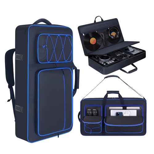 DJ Controller Case Bag Compatible with DDJ-FLX10/ 1000/ 1000SRT/ DDJ-GRV6/ REV5/ REV7, Padding Gig...