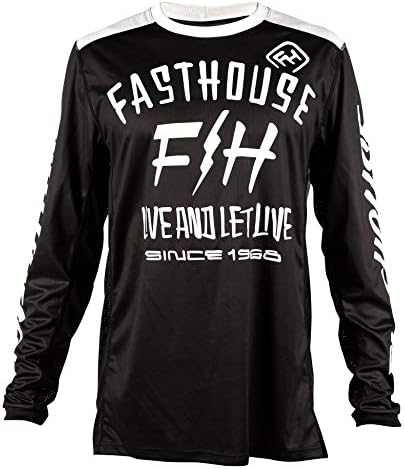 FASTHOUSE Dickson MX Jersey Large Black White