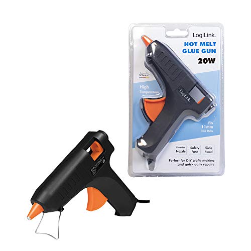 Mini pistolet à colle chaude LogiLink 20W compact avec pied de support stable - 7