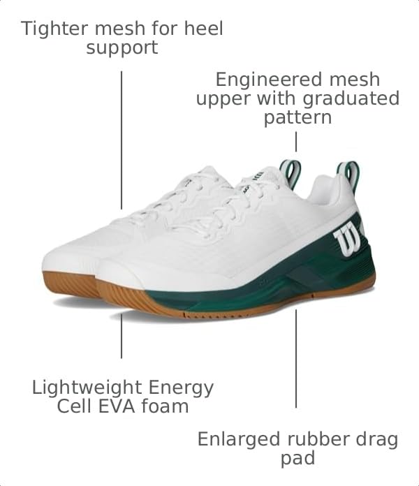 Image of Wilson Men's Rush Pro 4.5 Tennis Shoes