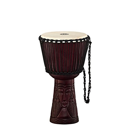 Meinl Professional African Style Djembe African Queen Carving 12 in.