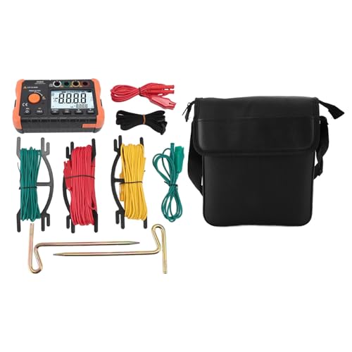 Ground Earth Resistance Meter Digital Voltage Tester Portable Insulation Testing Industrial Production Line for Electrical Workers