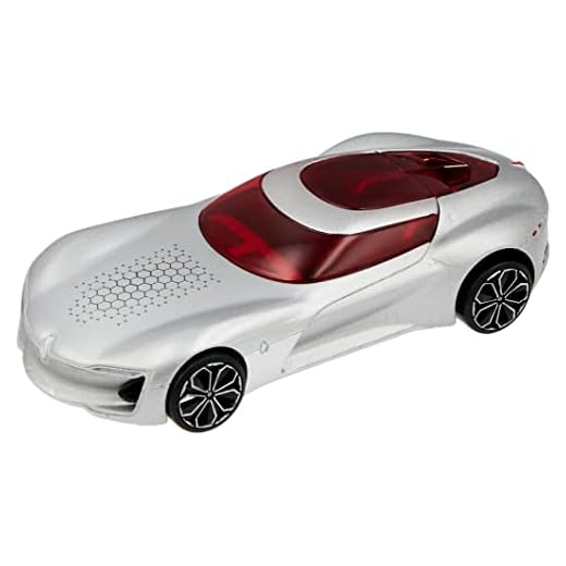 Norev 310902 - Coche en Miniatura para Renault Trezor 2017, Escala 1/64, Color Plateado