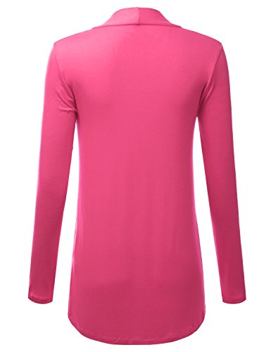 Image of LALABEE Women's Draped Open-Front Long Sleeve Light Weight Cardigan (S~3XL)