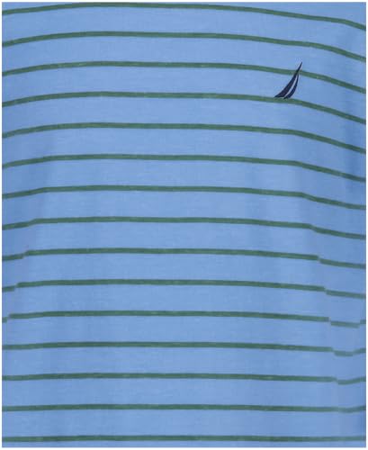 Image of Nautica Boys' Short Sleeve Crew Neck T-Shirt 3-Pack, Soft, Comfortable, Relaxed Fit