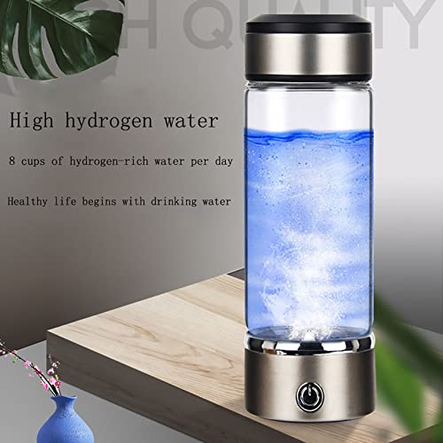 Générateur d'eau d'hydrogène rechargeable USB haute concentration 800-1200 PPB