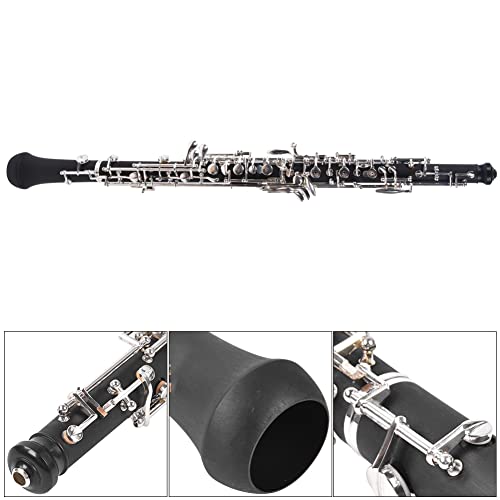 Oboe Instrument Oboe Professional Black C Key Cupronickel Metal Finger Rest Beginner Musician Musical Instrument Parts Beginner Musical Instruments #TOP5