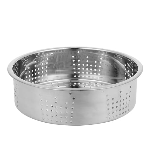 EXAOMBLE ステンレス製蒸格 食品蒸し器用調理ラック 電気炊飯器対応 軽量コンパクト 洗浄簡単 長持ち設計 多用途キッチン蒸し器