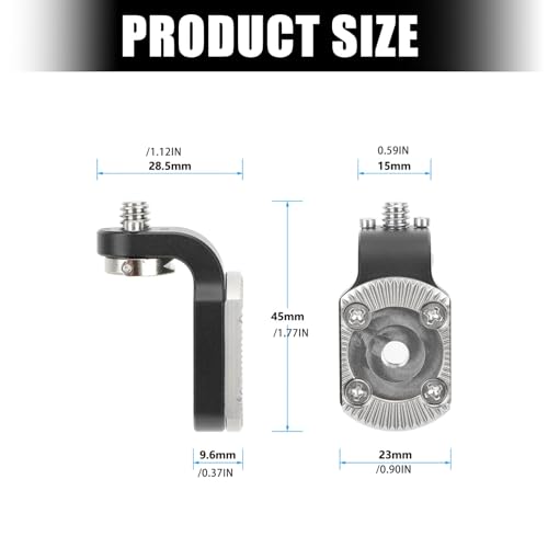 Image of Aluminum Thread to 1 / 4inch-20 Screw Adapter for Professional Video Photo Studio Equipment Camera Tripod Accessories Video Drill Mounting Part