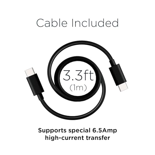 Image of Super-Fast 68W C-Type Power Fast Adapter with 3.3Ft Type C Cable Compatible with Motorola Edge 50 Ultra /Edge 50 Pro /Razr 50 Ultra /Moto G84 /G54 /20W Original (Mfi-Certified) Charger&Cable (Moto 68W)