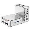 KAMRUI Essenx E2 Mini PC, 16 GB RAM 1TB SSD Mini computadoras, 12th Alder Lake N97 (Beat N150, hasta 3.6 GHz) Micro PC, HDMI+DP1.4 Dual 4K UHD Pequeña PC, Gigabit Ethernet, WiFi, BT, Mini PC de
