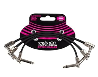 Easily maneuver cables to fit your pedals exactly where you want them with our flat-cable design. Pack of three 6-inch flat ribbon patch cables. Low profile metal connectors and built-in strain relief provide sleek yet durable construction. 99.95 per...