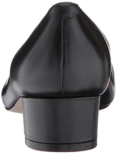 Walking Cradles Women's Heidi Pump, Black Leather, 8.5 M US3