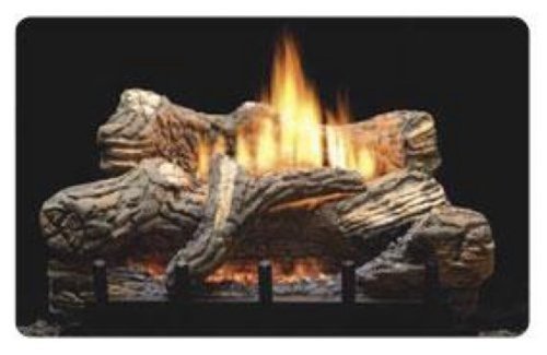 Amazon.com: Manual 6-piece 30 Ceramic Fiber Log Set - Natural Gas : Home u0026  Kitchen
