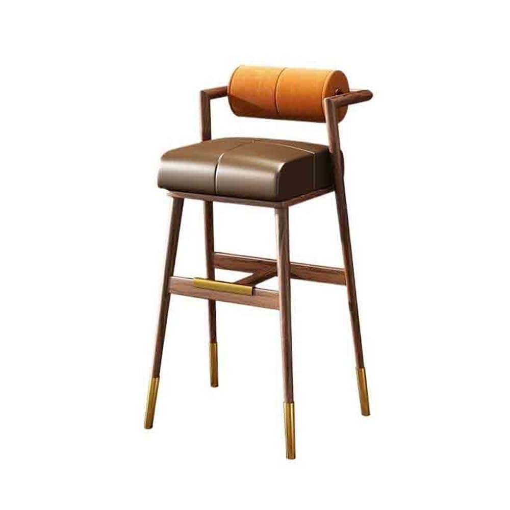 Bar Stools Light Luxury Wooden Bar Bar Bars High Bar Bars Front Bar Bars Retro Simple Bar Bars Scandinavian High Chairs Bar Chairs