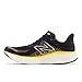 New Balance Men's Fresh Foam X 1080 V12 Running Shoe, Black/Hot Marigold, 9.5