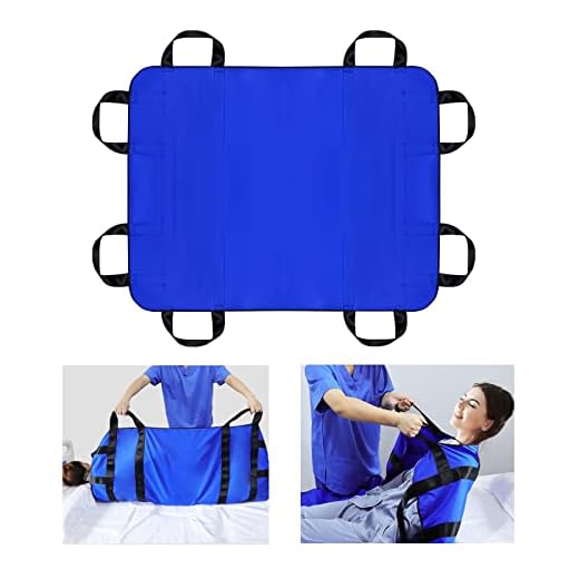 [LOSCHEN] Tabla de transferencia para elevadores de pacientes (Azul, 48 x 40 pulgadas)