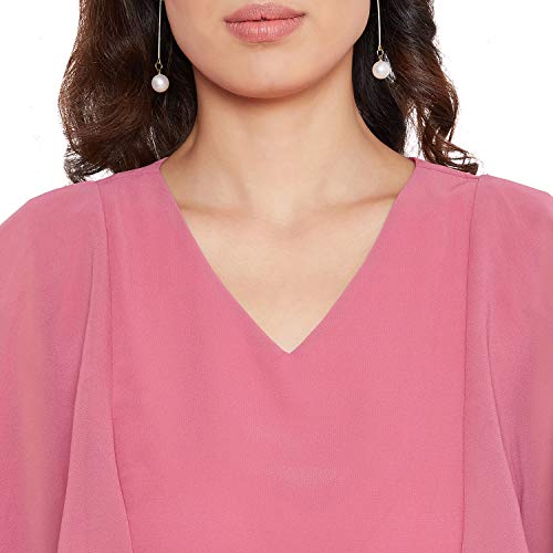 Image of HELLO DESIGN Women V-Neck Solid Maxi Dresses