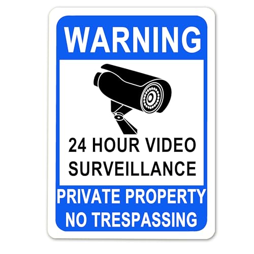 JACKGOLD Metal Tin Property Sign