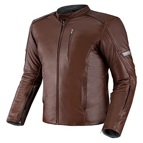 Chaqueta Moto Hombre Shima Hunter A+ Vintage Ventilada CE Protecciones Cover