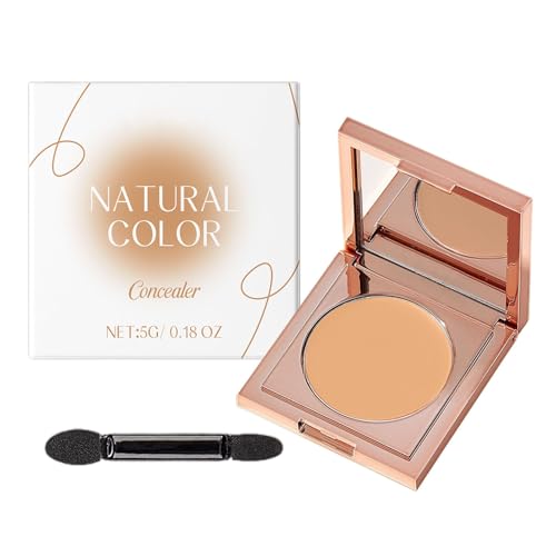 Corrector Debajo De Los Ojos De Arcilla Coloreada, Corrector De Color Impermeable Y Resistente Al Sudor Para Ojeras, Corrector Debajo De Los Ojos Ligero E Iluminador Con Cepillo, Corrector Debajo