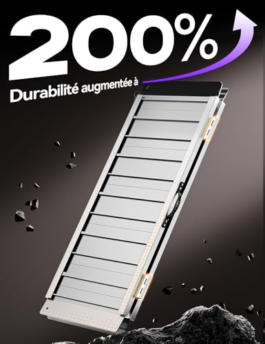 Rampe pour scooter électrique et poussette pour seuil de porte - 7