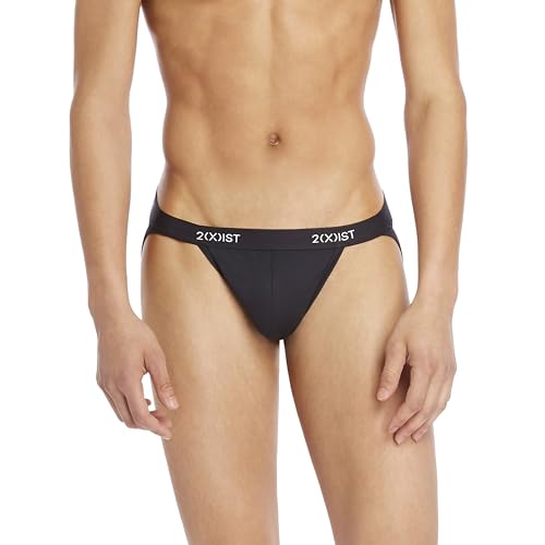 2(X)IST Men's Micro Speed Dri Jock Strap 3-Pack2