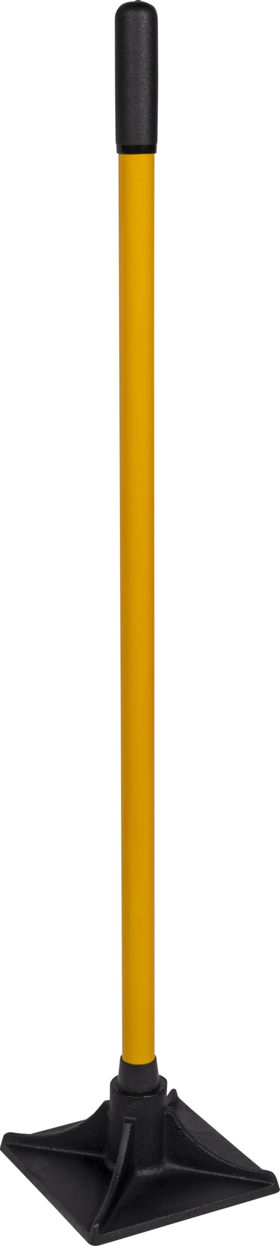 Ubijak budowlany Roughneck ROU64381, ubijak do asfaltu, żwiru, ziemi i piasku – kwadratowy, 250 x 250 mm / 10 x 10 cali