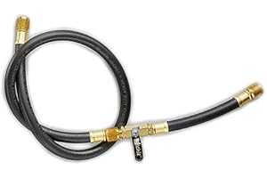 25925 Plus II 1/4" Heavy Duty Charging Hose for Yellow Jacket Vacuum Pumps