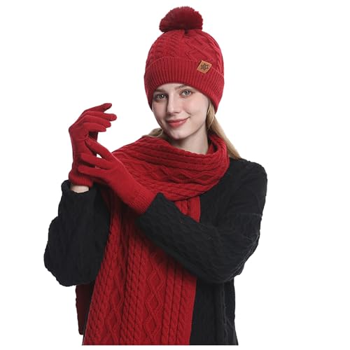 Ensemble echarpe bonnet gant homme et femme idéal pour vos sorties de ski et balades en hiver