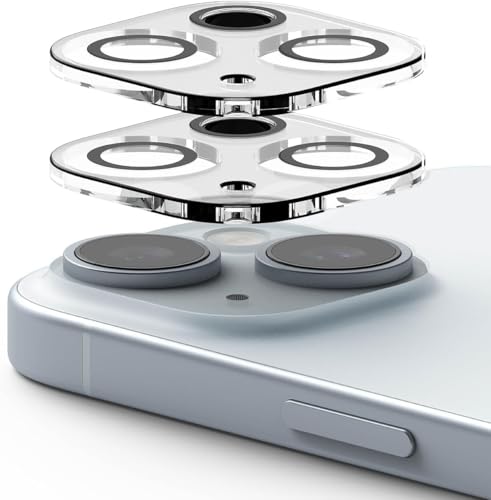 Image of Supershieldz X Koala Bear NeoGuard Camera Lens Protector Tempered Glass For iPhone 14 and iPhone 14 Plus with Installation Kit | Edge to Edge Coverage | Transparent | Pack of 2