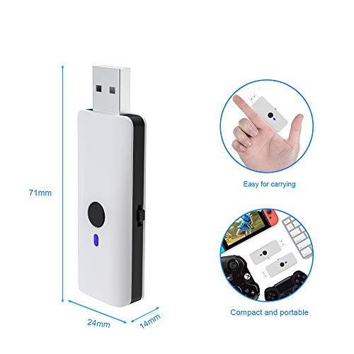 CHAW Senza Fili di Bluetooth Controller Adattatore...