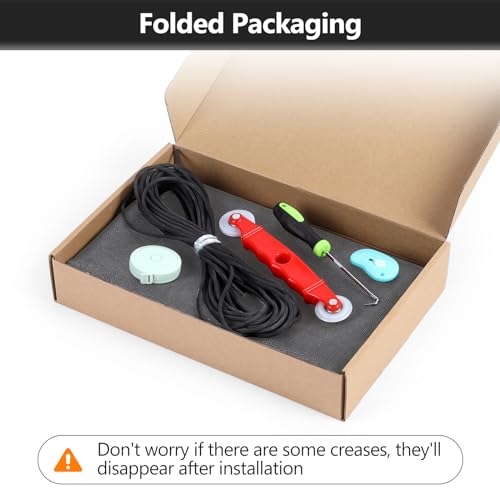 Secopad Window Screens Replacement Repair Kit, 48In X 177In Screen Door Mesh Replacement Kit, Durable Fiberglass Mesh Screen Roll With Tools For Windows Doors Patio And Porch Screens thumb #4