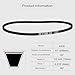 uxcell AX35 EPDM V-Belt, Raw Edge Cogged Industrial Rubber V Belt 1/2