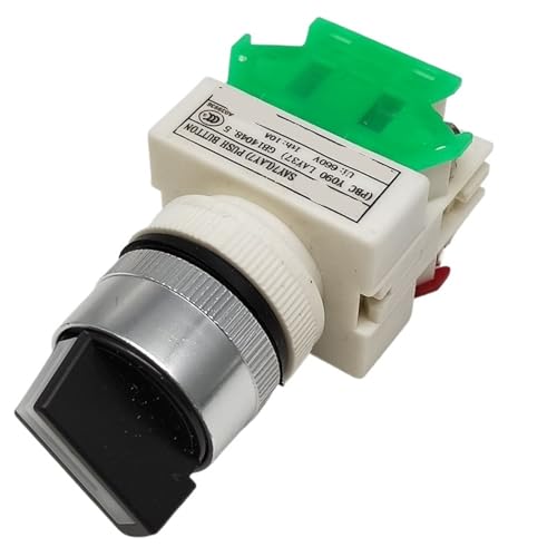 Interruptor giratorio LAY37 selector ON OFF con bornes de tornillo 2