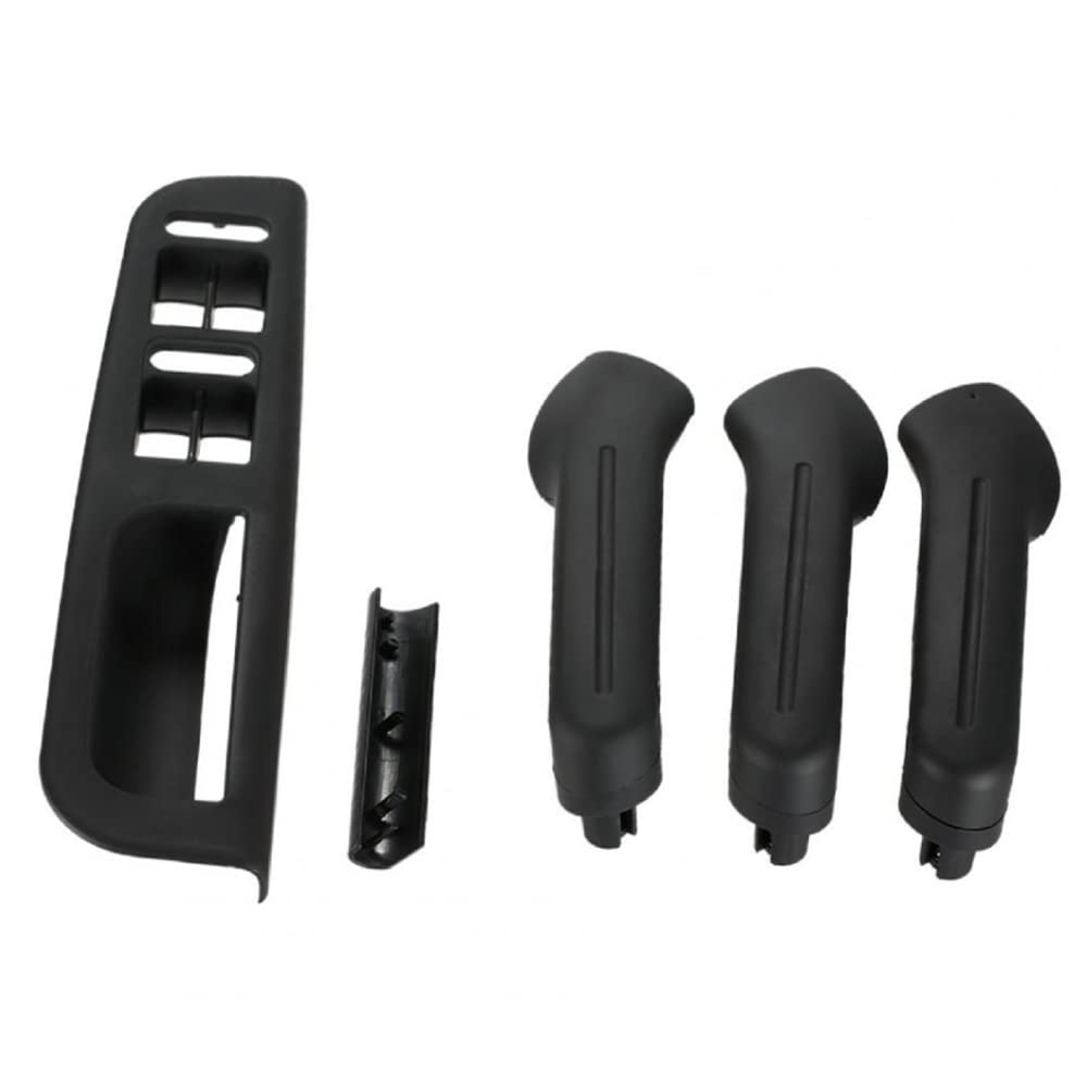 Riloer Monture de commutateur de fenêtre poignée de porte intérieure noire anti-rayures groupe de panneau d'interrupteur de fenêtre OEM 1J0867171A 1J4867179A 1J4867180A 3B1867171E7DE 1J0867172A