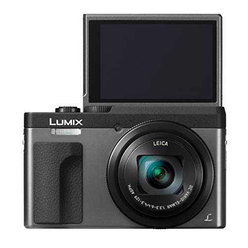 Image of Panasonic LUMIX DC-ZS70S, 20.3 Megapixel, 4K Digital Camera, Touch Enabled 3-inch 180 Degree Flip-Front Display, 30X Leica DC Vario-Elmar Lens, WiFi (Silver)