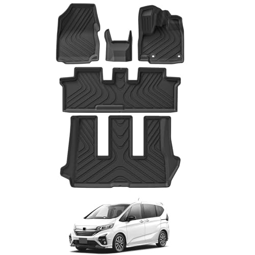 Amazon | LUCKEASY ホンダ フリード GB系 7人乗り 専用 フロアマット+