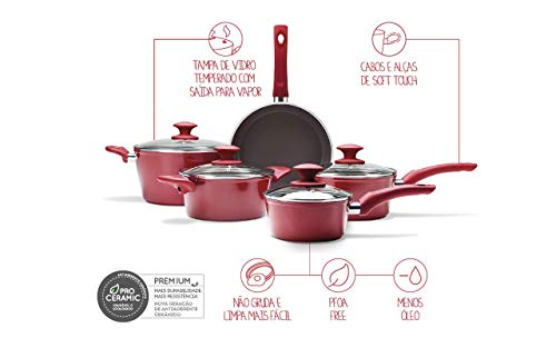 Panelas Brinox Carmim