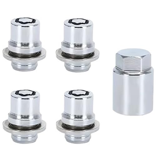 �z�C�[���i�b�g�{���g Compatible With For RX450hL 2018 2019 2020 2021 2022 2023 4 �i�b�g 33 �~�����[�g�������z�C�[�����b�N���O�i�b�g�Z�b�g OEM: 0027600900
