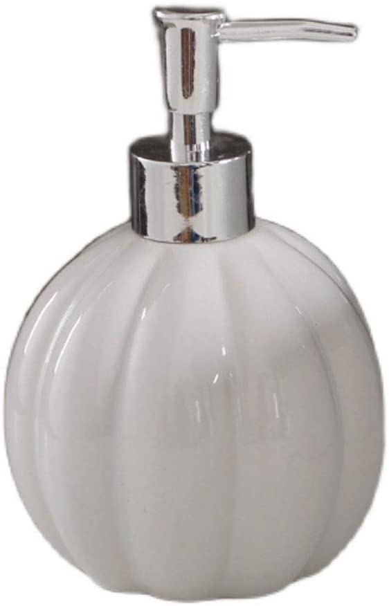 Ceramiczny dozownik mydła dyniowego, 400 ml, butelka na balsam do łazienki, kuchni, użytku domowego i hotelowego, stylowa pompka do mydła w płynie i środka do dezynfekcji rąk