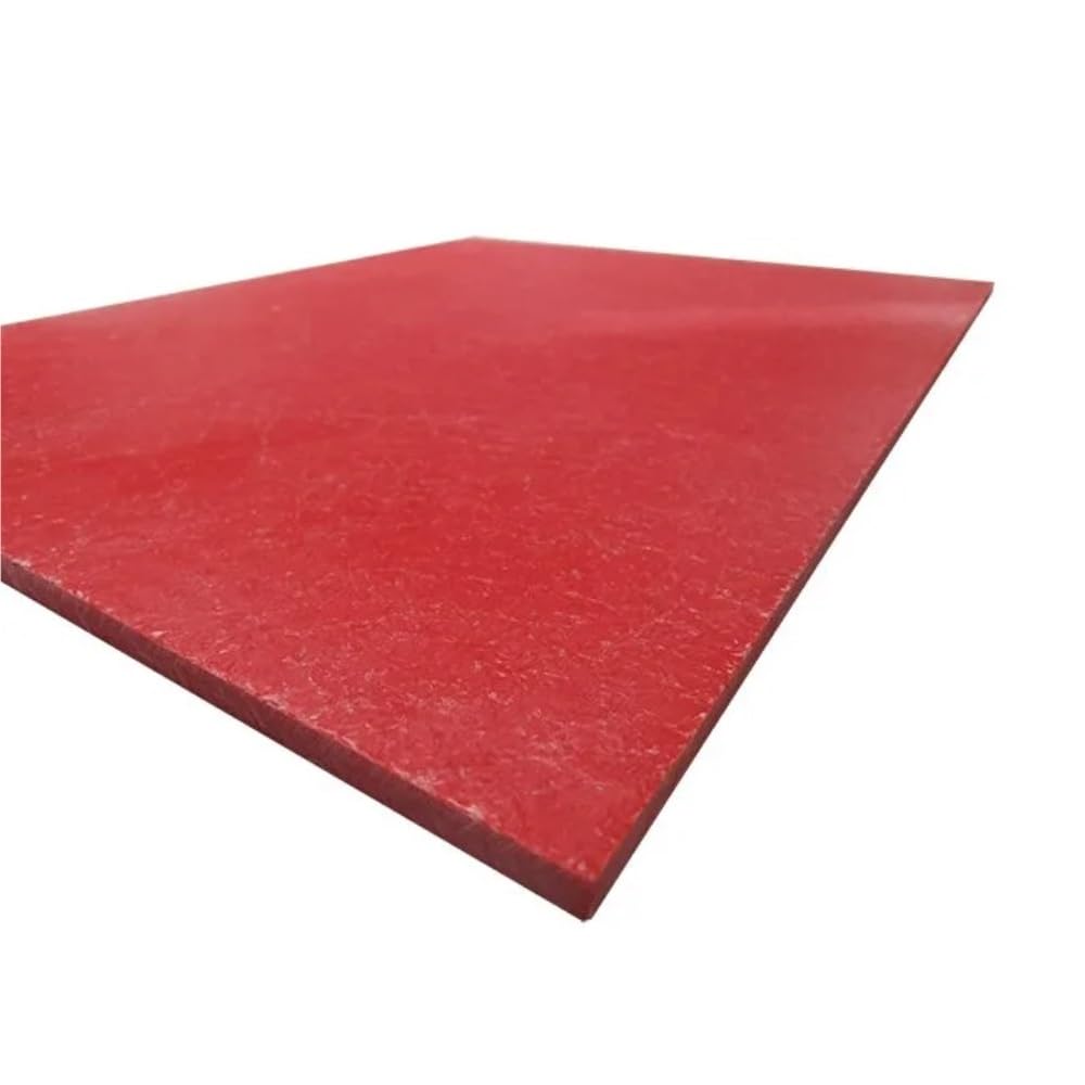 Pannello in plastica fenolica 1 pezzo Pannello rosso GPO-3, Pannello in fibra di vetro GPO-3, Foglio resistente al calore GPO-3 rosso 200 * 250 mm, Laminato in resina poliestere insatura(200x250x2mm)