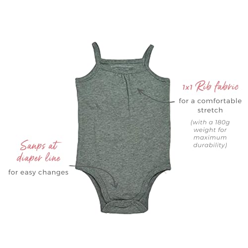Image of Burt's Bees Baby Baby Bodysuits, 3-Pack Long & Short-Sleeve One-Pieces, 100% Organic Cotton