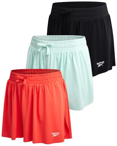 Short de sport léger Reebok filles pour éviter les frottements avec doublure