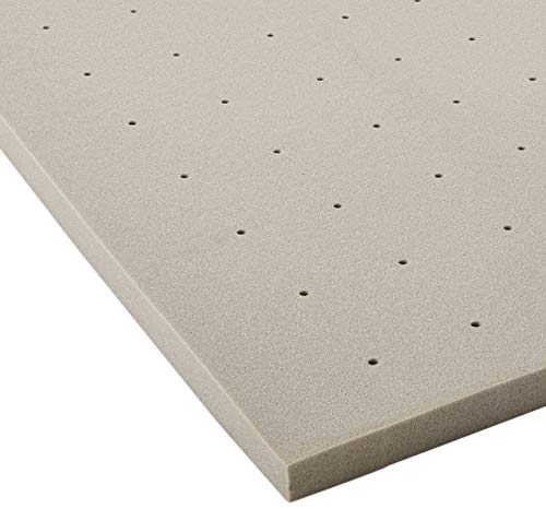 Lucid 2 Inch Bamboo Charcoal Topper And Lucid Zippered Enclosure Mattress Topper Cover, Full #TOP6
