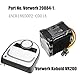 14.4V 6000mAh Ersatz Akku kompatibel mit Vorwerk Kobold VR200, Staubsauger Home Cleaner Heimroboter, Part No. 20884-1, 4NCR18650P2-C001A