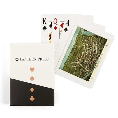 Baraja de Póker Lantern Press Chicopee Massachusetts 52 cartas