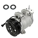 ECCPP AC Compressor Fast Cooling 2006-2009 Fit for Chevrolet Equinox 3.4L 3.6L Air Conditioning Compressor 6 Grooves SP17