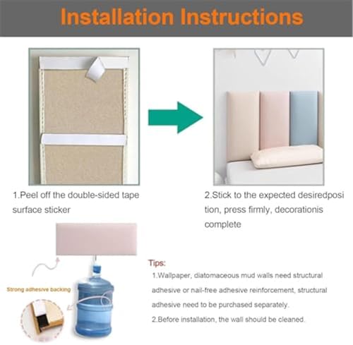 Acolchado de pared autoadhesivo con amortiguación blanda modular 7